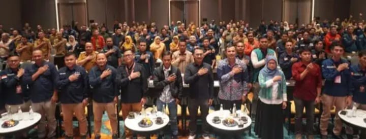 KPU Garut Gelar Rapat Rekonsiliasi Keuangan dan Evaluasi Kinerja untuk Pemilu 2024