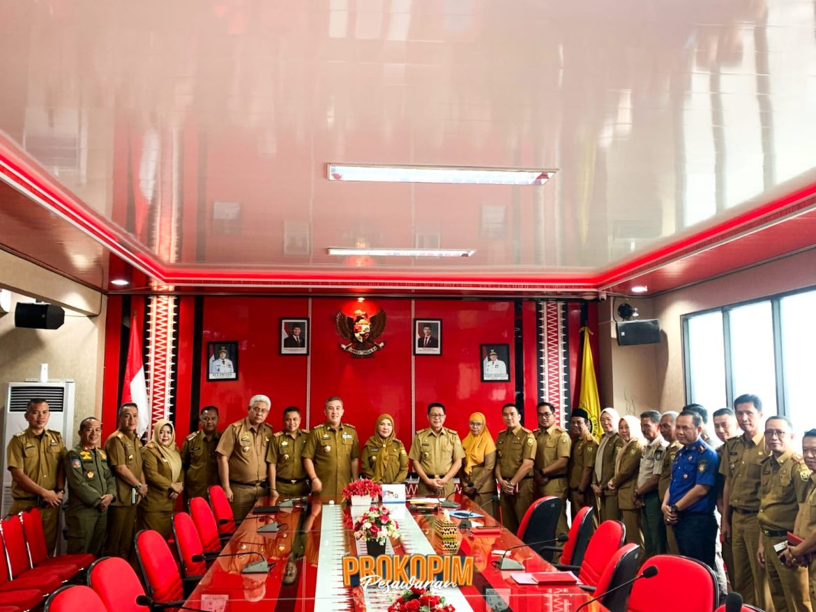 Rakor Pemkab Pesawaran dan Pemkot Bandar Lampung Hasilkan Sejumlah Program Perencanaan Penanggulangan Banjir 