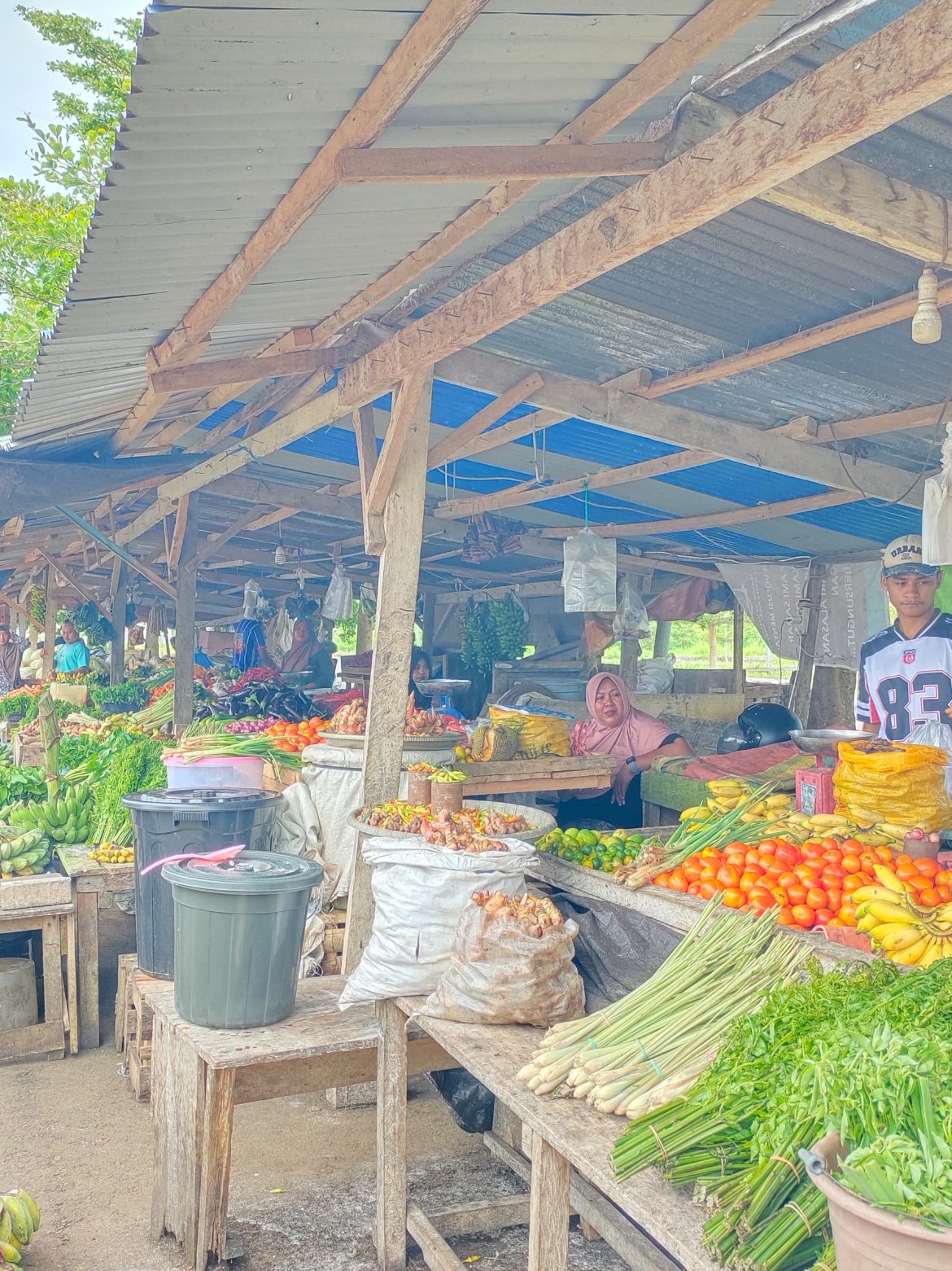 Pedangan Barito di Central Business District (CBD), Ini harapannya ke Pemda Morotai.