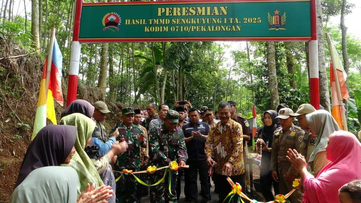 TMMD Sengkuyung Tahap I Di Desa Kalirejo Resmi Ditutup