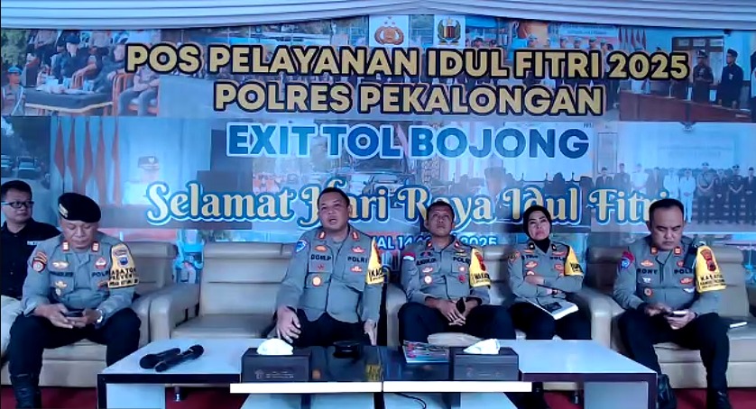 Lewat Zoom Meeting, Kapolres Pekalongan Berikan Tiga Penekanan dalam Ops. Ketupat Candi 2025