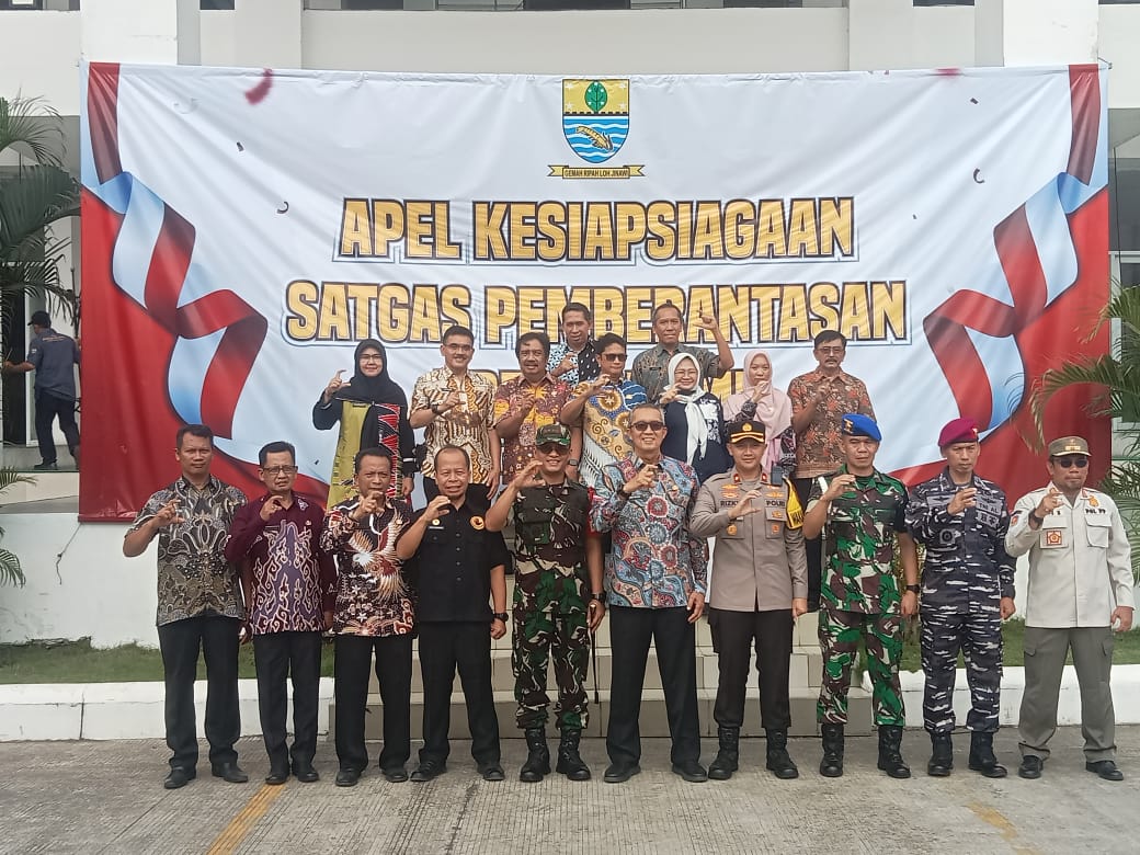 Apel Satgas Pemberantasan Premanisme Tingkat Kota Cirebon. Dandim 0614/Kota Cirebon : Komitmen Jaga Stabilitas Keamanan