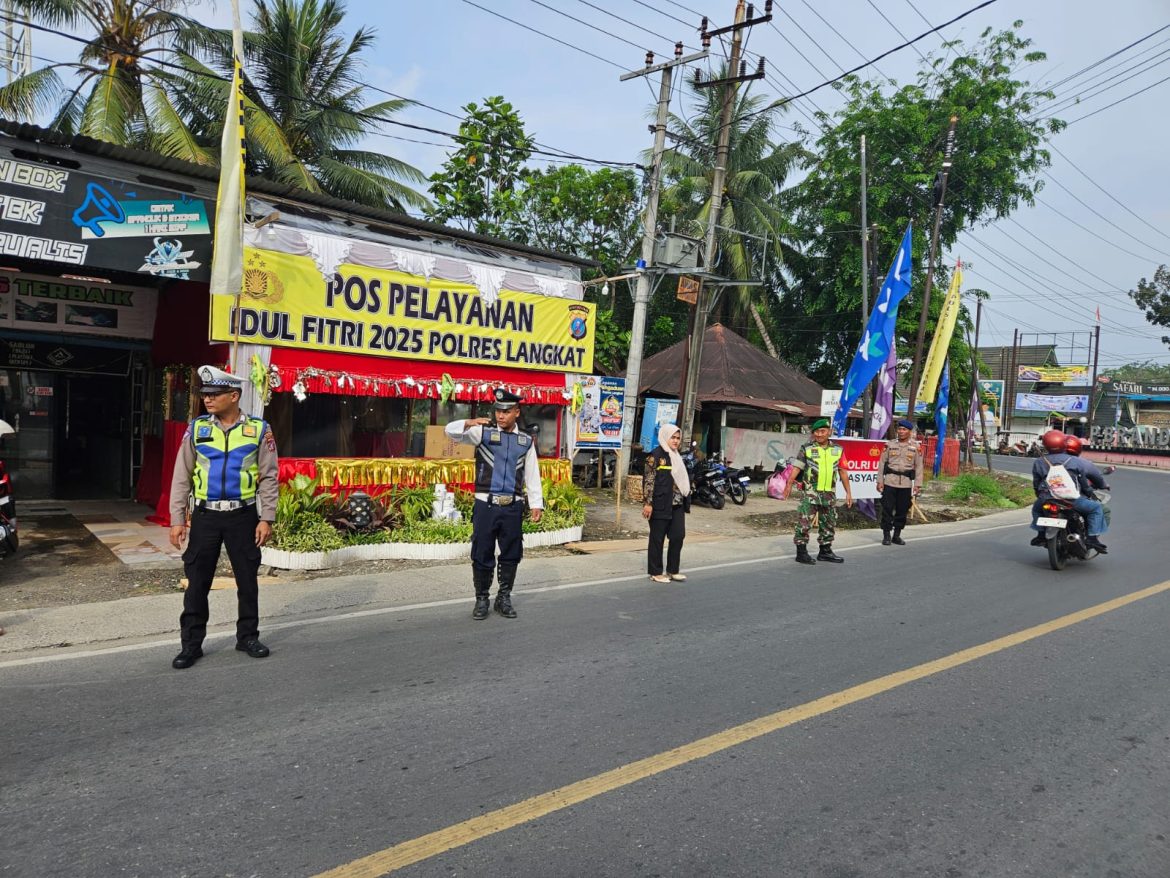 Polres Langkat Terus Lakukan Patroli Arus Mudik & Balik Sekaligus Ops Ketupat 2025.