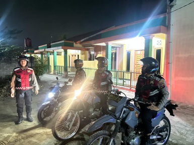 Polres Langkat Siaga Jaga Rumah Kosong Warga.