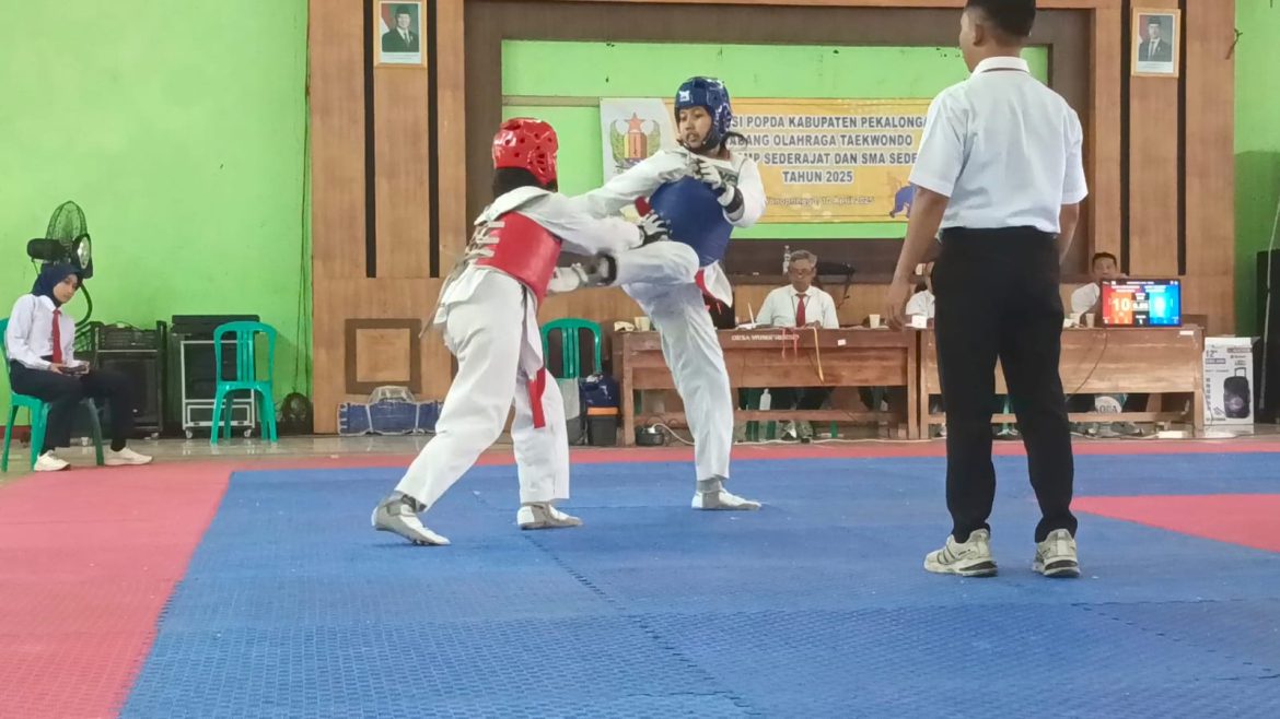 Meski Terkendala Dana, Semangat Atlet Muda Pekalongan Membara di Seleksi POPDA Taekwondo