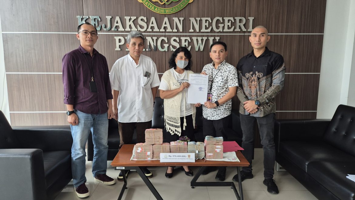 Kejaksaan Negeri Pringsewu Berhasil Pulihkan Kerugian Negara Dalam Kasus Korupsi BPHTB