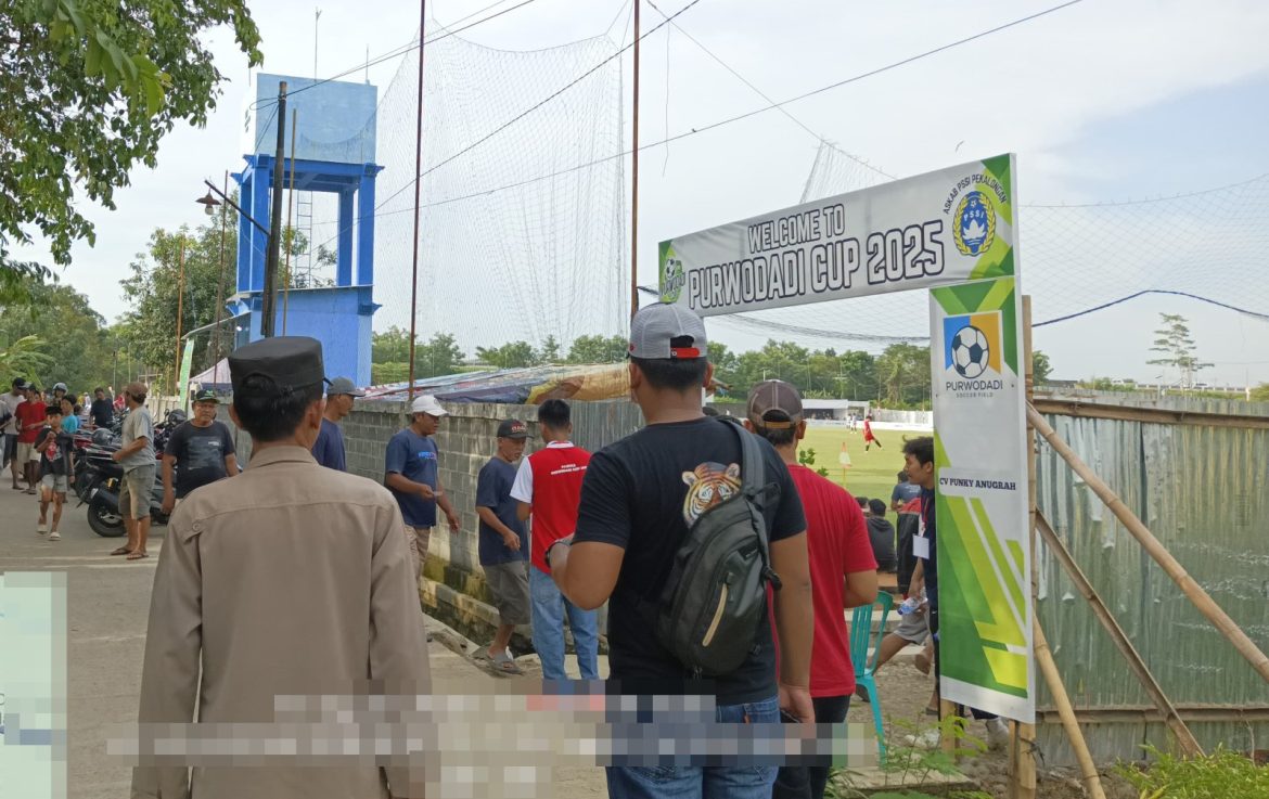 Polres Pekalongan Amankan 3 Turnamen Sepak Bola, Berikan Rasa Aman kepada Masyarakat.