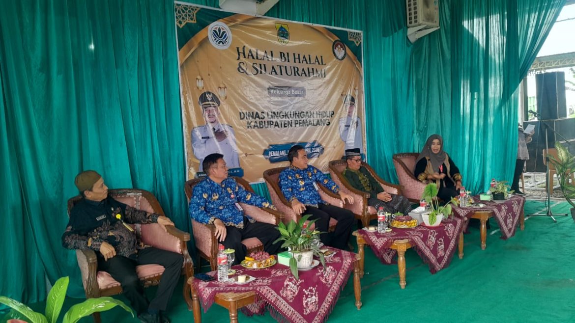 Dalam Silahturahmi Halalbihalal DLH dan Wabup Pemalang dan Kepala DLH, Gaungkan Gerakan Bersama Atasi Sampah