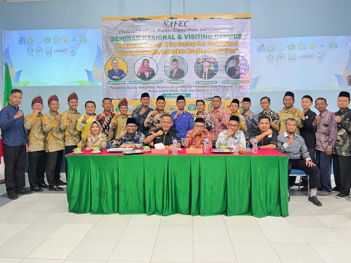 STIT Pringsewu Gelar NAFEC 2025: Perkuat Kolaborasi Akademik Menuju Indonesia Emas 2045
