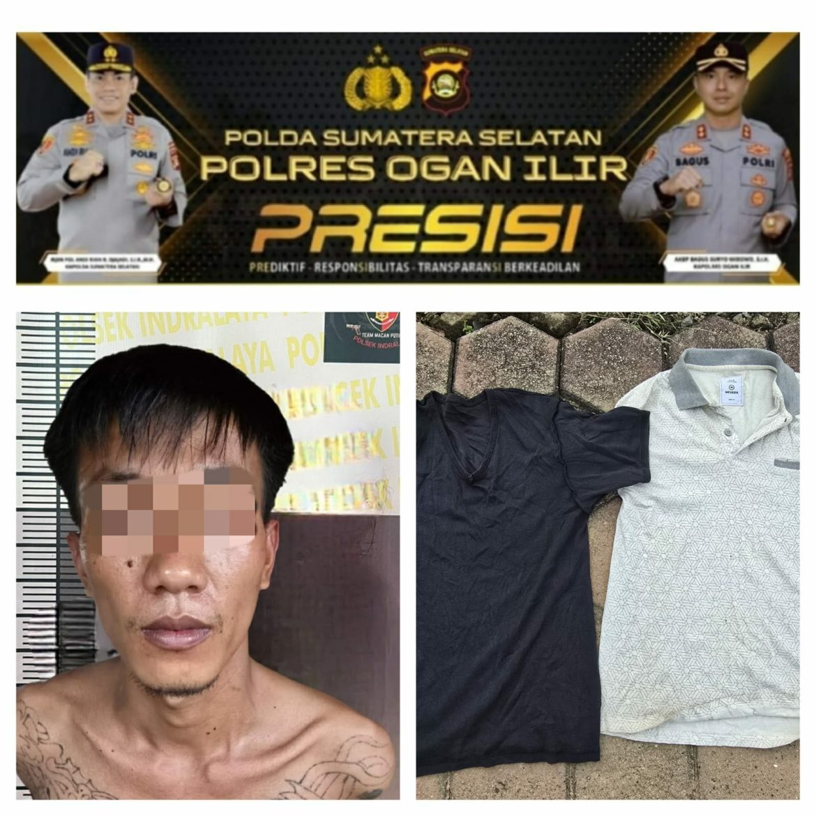 Tak Berkutik Ditangkap Tim Tekab 156 Polsek Indralaya Ogan Ilir, Seorang Pelaku Curanmor dan Sejumlah Uang Kini Harus Berurusan dengan Hukum