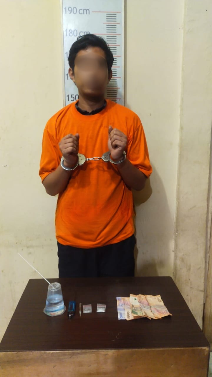 Sat Narkoba Polres Langkat Kembali Beraksi Amankan Pria Pemilik Sabu Di Pelawi Babalan