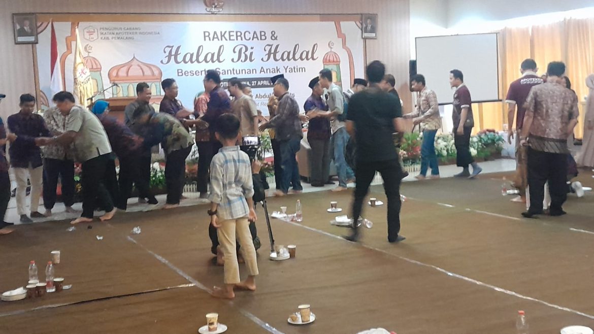 Halalbihalal dan Santunan Anak Yatim dan Piatu, PC IAI Pemalang Pererat Penguatan Kolaborasi Sektor Kesehatan