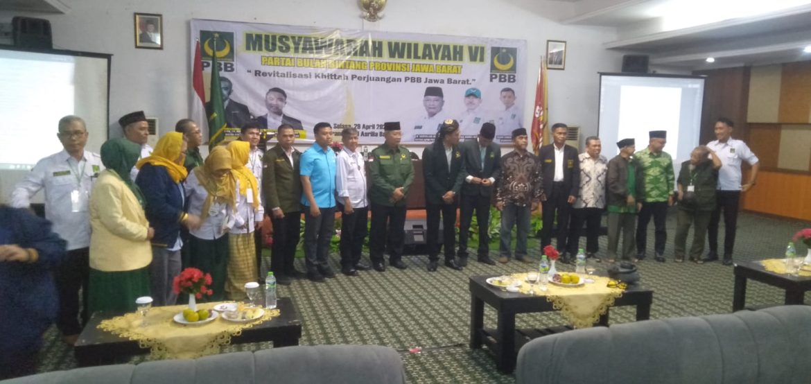 Musyawarah Wilayah VI Partai Bulan Bintang Jawa Barat.