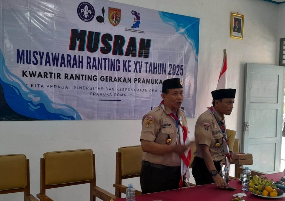 Kak Slamet Duroni Pimpin Kwarran Comal Pemalang, Komitmen Baru untuk Pramuka Berkelanjutan