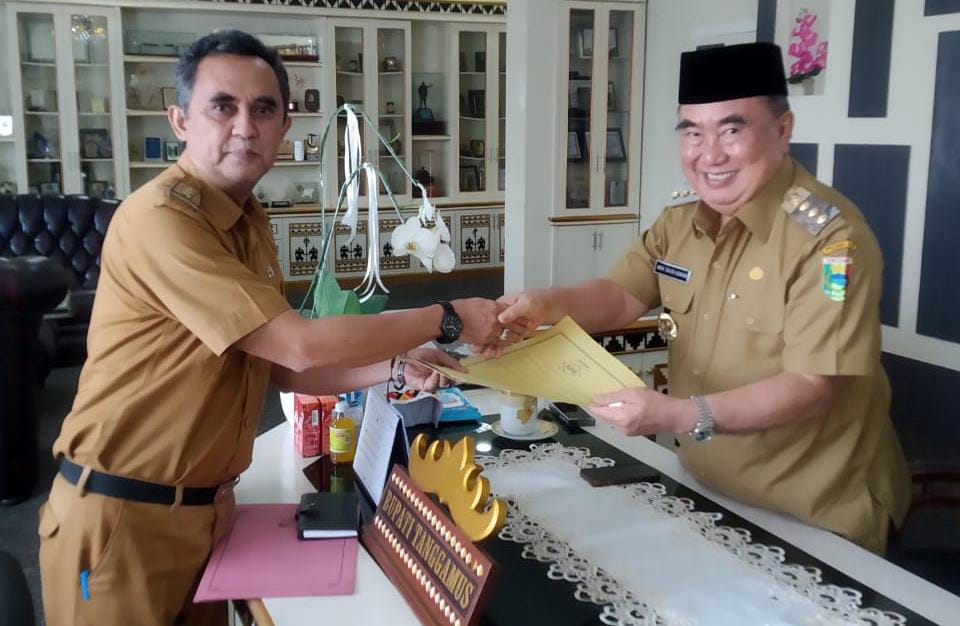 Bupati Tanggamus Lantik Syamdjuniston menjadi Plt. Staff Ahli, gantikan mantan Sekda Tanggamus Hamid Heriansyah Lubis