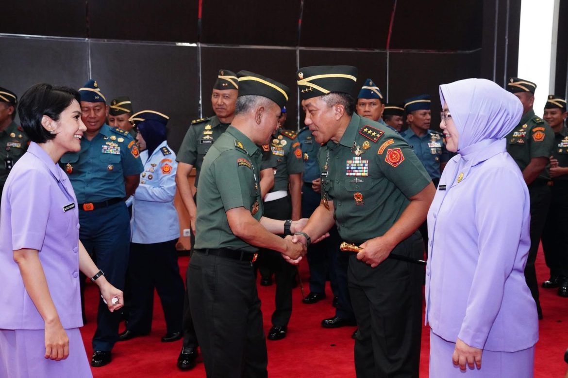 Mabes TNI Gelar Laporan Korps Kenaikan Pangkat, 32 Perwira Tinggi TNI Resmi Sandang Pangkat Baru