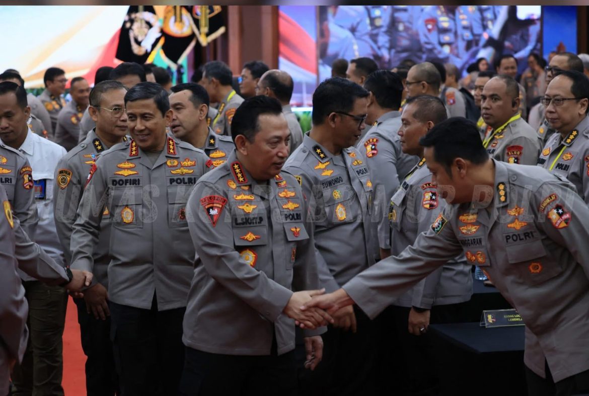 Wadankorbrimob Polri Hadiri Penutupan Rakernis Gabungan SSDM Polri Dan Slog Polri T.A. 2025