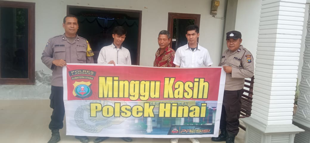 Hadir dalam Damai: Polisi Kawal Ibadah Minggu di Hinai