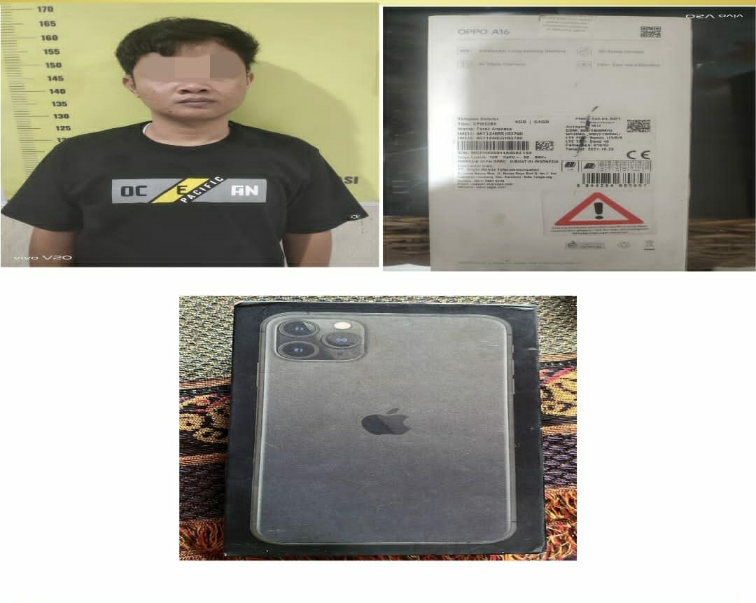 Tim Panther Polsek Pemulutan Ungkap Kasus Curas, Pelaku Ditangkap di Palembang