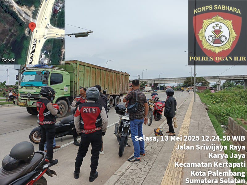 JAGA, PASTIKAN, DAN ANTISIPASI SITUASI KAMTIBMAS, SATUAN SAMAPTA POLRES OGAN ILIR TINGKATKAN PATROLI PERINTIS PRESISI