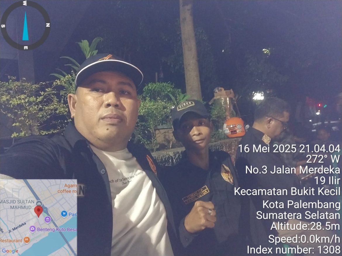 DPD GPPS KOTA PALEMBANG ikut mengamankan Festival Seriwijaya di monfera kota Palembang