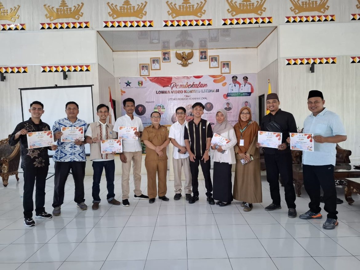 7 Relawan Literasi Bulok Berpartisipasi Menjadi peserta Lomba Vidio Literasi