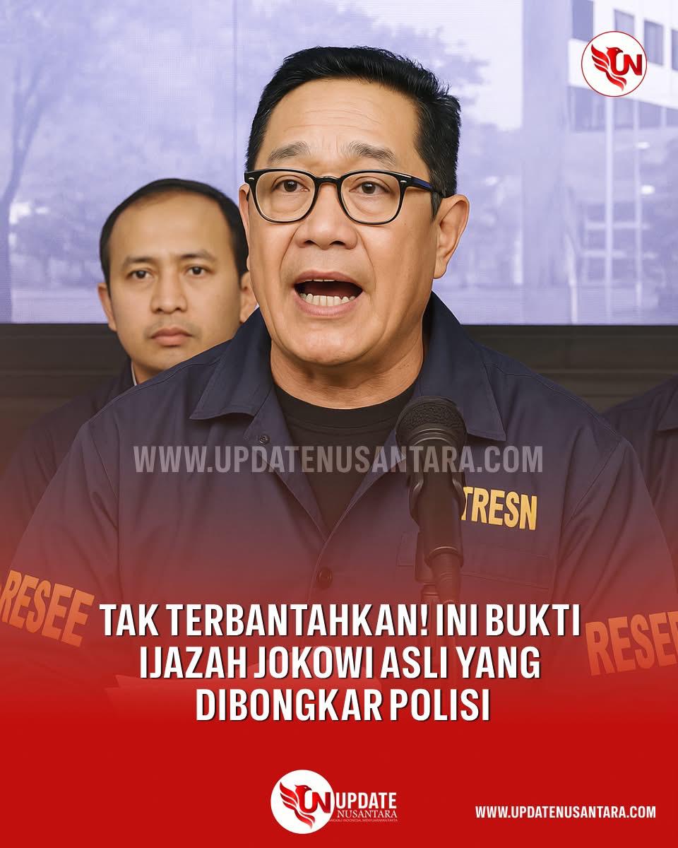 Bareskrim Pastikan Ijazah Sarjana Jokowi Asli Lewat Uji Forensik
