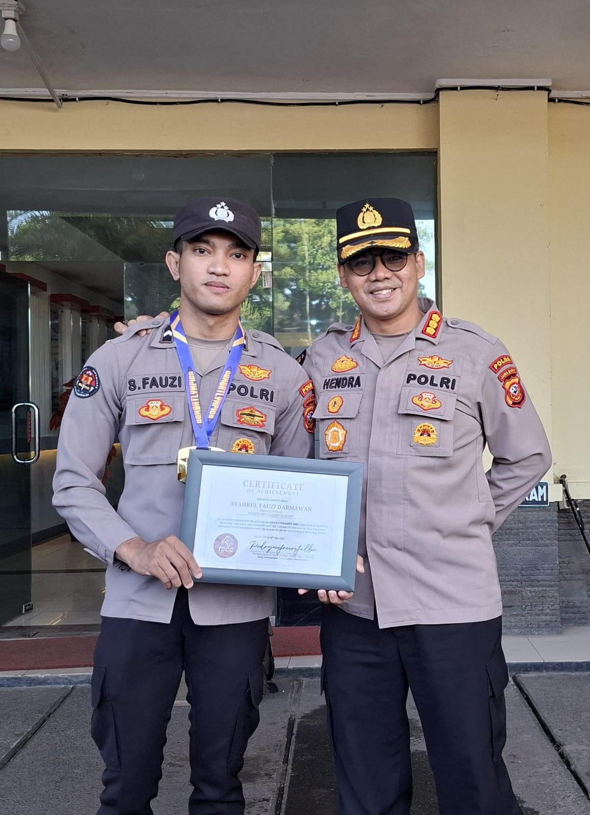 Membanggakan ! Personel Bid Humas Polda Jabar Raih Juara 3 di Ajang Internasional Combat Champs di Malaysia*
