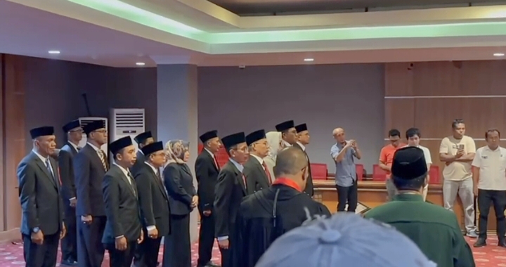 15 Pejabat Eselon II Dan III Di Lingkup Pemprov Malut Resmi Dilantik Oleh Wakil Gubernur Sarbin Sehe