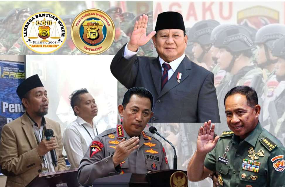 6000 Jurnalis Tergabung Di Fast Respon Siap Dukung Program Presiden , Kapolri dan Panglima TNI   