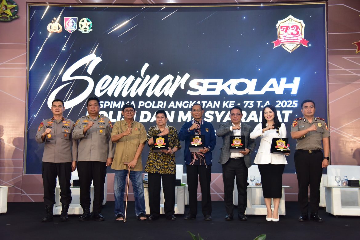 Seminar ‘Polisi dan Masyarakat’ Sespimma Lemdiklat Polri Angkatan 73 Raih Rekor MURI   