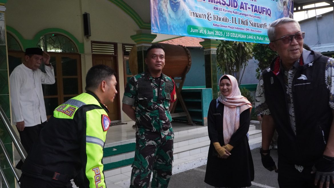 Dandim 0614/Kota Cirebon Bersama Wali Kota Cirebon Laksanakan Monitoring Kesiapan Idul Adha 1446 H di Kota Cirebon