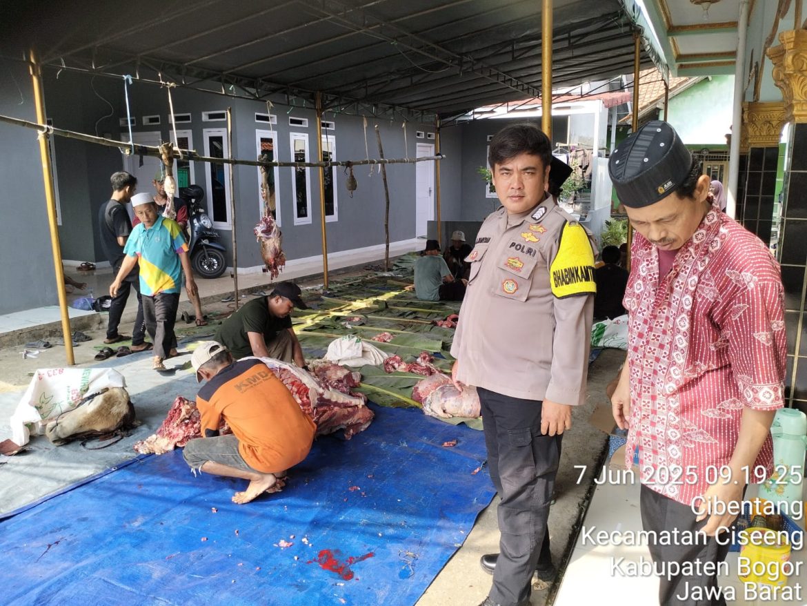Bhabinkamtibmas Polsek Parung Bersinergi dengan Masyarakat Tingkatkan Keamanan Desa Binaan   