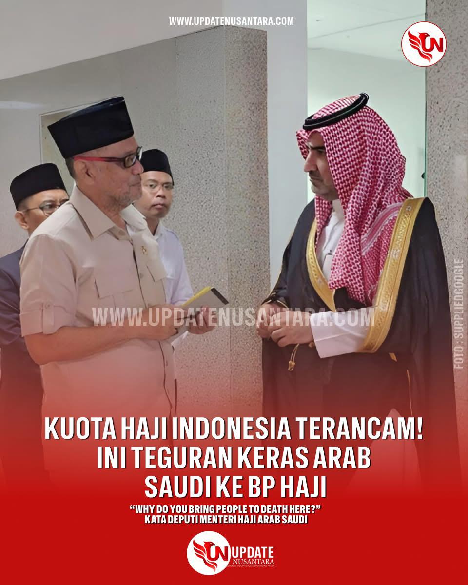 Arab Saudi Tegur Indonesia soal Data Kesehatan Jemaah, Kuota Haji 2026 Terancam Dipotong   