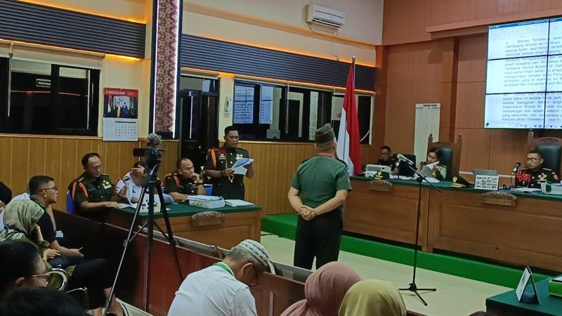 Sidang Kopda Bazarsah: Istri AKP Anumerta Lusyanto Minta Hukuman Mati untuk Pelaku