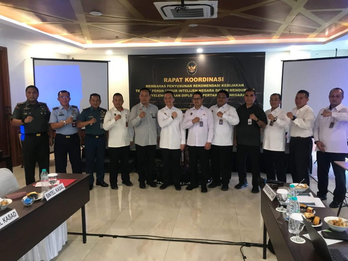 Kemenko Polkam Dukung Peran Intelijen Negara Pada Penyelenggaraan Diplomasi Pertahanan Indonesia   