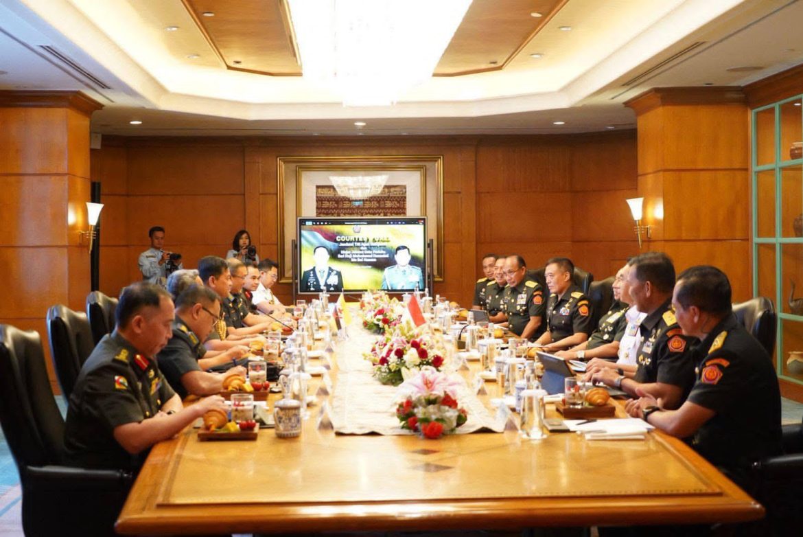Pimpin Sidang HLC Ke-5, Panglima TNI Sepakati Kerjasama Militer Dengan Panglima Brunei Darussalam   