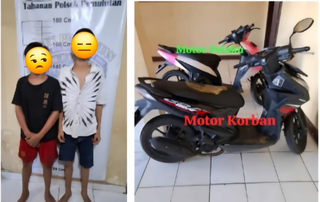 Tim Panther Polsek Pemulutan Amankan Dua Pelaku Percobaan Begal Bersenjata