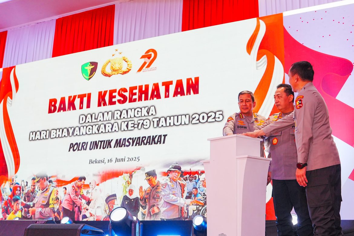Kapolri Hadiri Puncak Bakti Kesehatan Jelang Hut ke-79 Bhayangkara, Diikuti Ratusan Ribu Peserta   