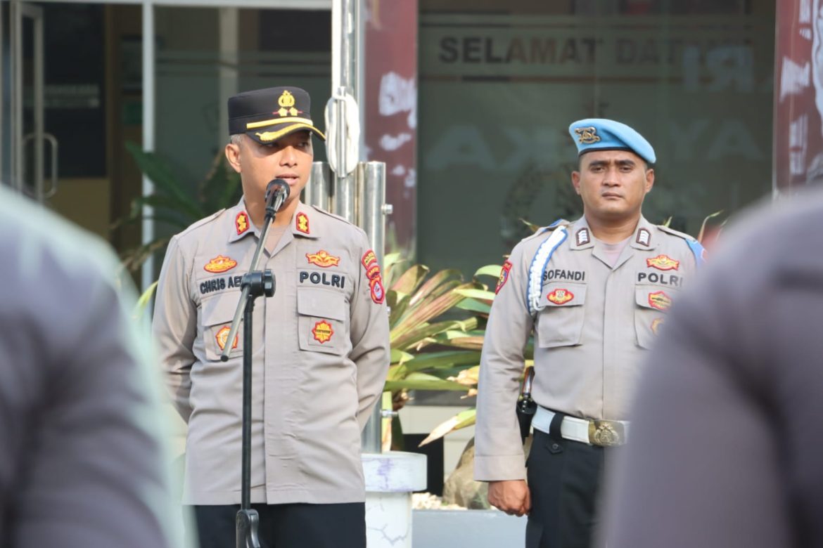 Wakapolresta Tangerang Pimpin Apel Pagi: Tekankan Etika Digital dan Semangat Pelayanan   