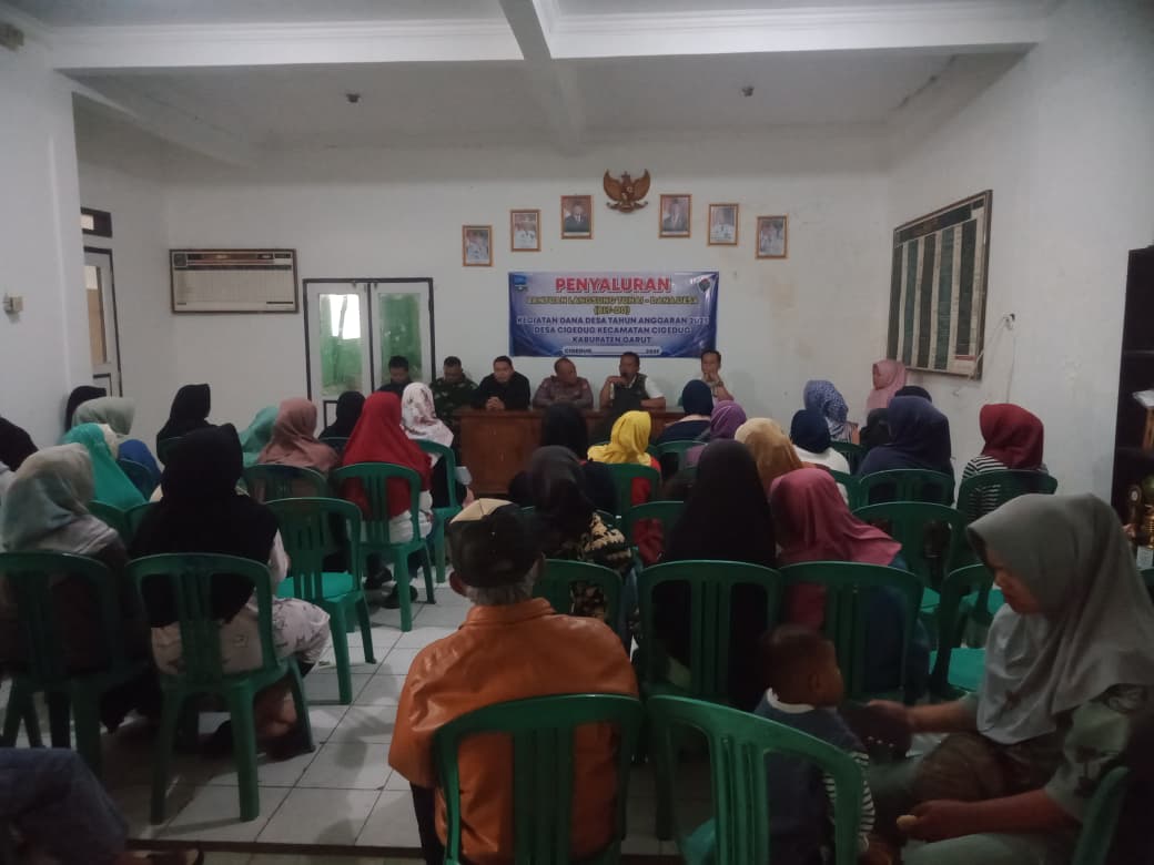 Penyaluran BLT-DD Tahun 2025 di Desa Cigedug Berjalan Tertib