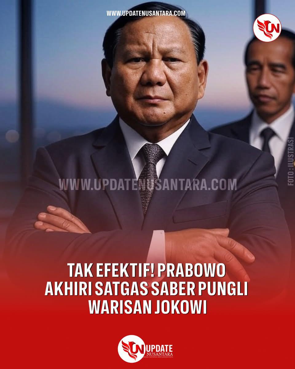 Presiden Prabowo Cabut Perpres Pembentukan Satgas Saber Pungli Warisan Era Jokowi   