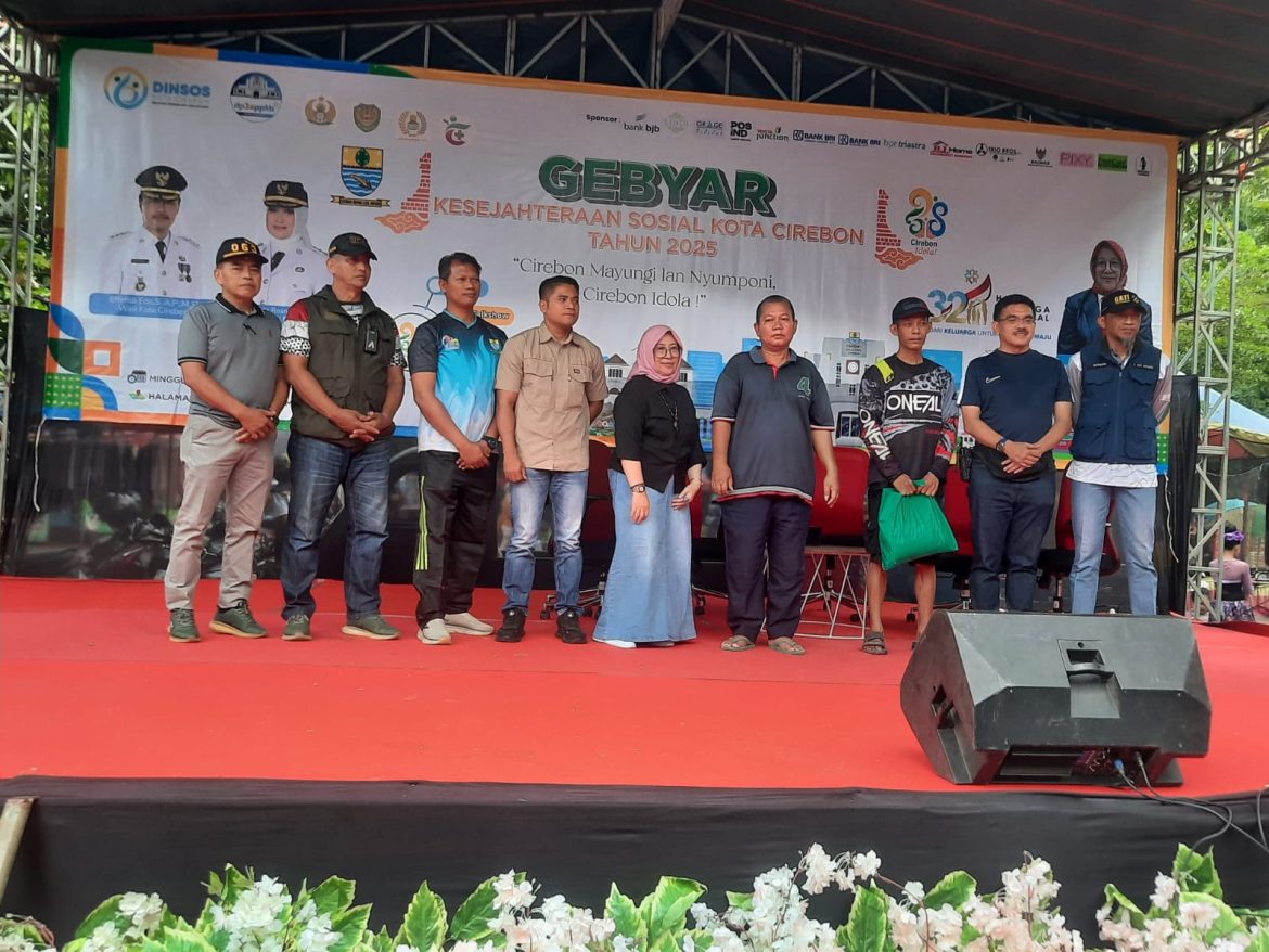 Danramil 1401/Kesambi Hadiri Gebyar Kesejahteraan Sosial Peringatan HUT ke-589 Kota Cirebon