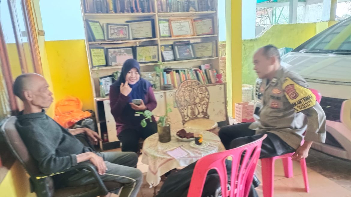 Sinergitas Polri dan Warga Desa Cikarawang, Jaga Kondusifitas Kamtibmas di Wilayah Dramaga   