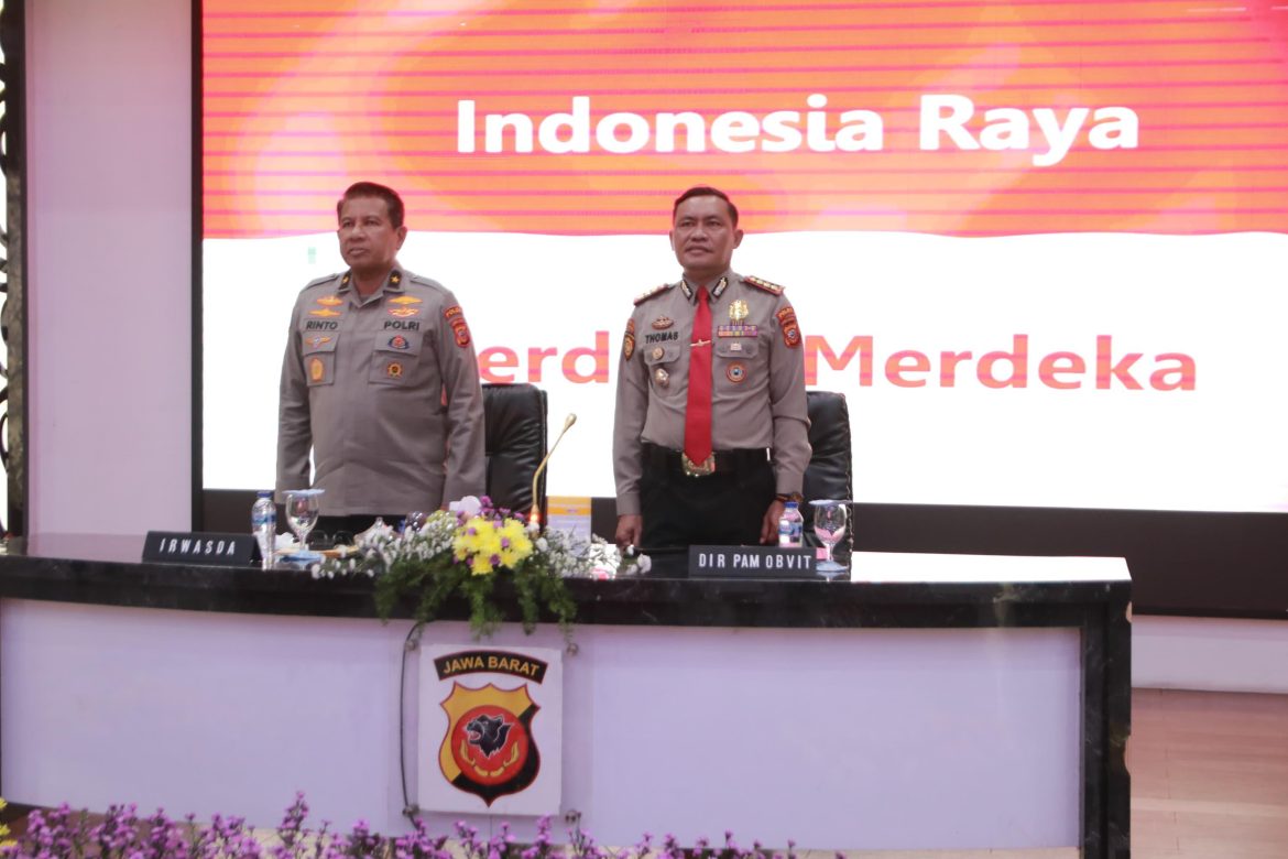 Irwasda Polda Jabar Buka Rakernis Fungsi Dit Pamobvit Polda Jabar, Dorong Profesionalisme dan Sinergi Pengamanan Obvitnas   