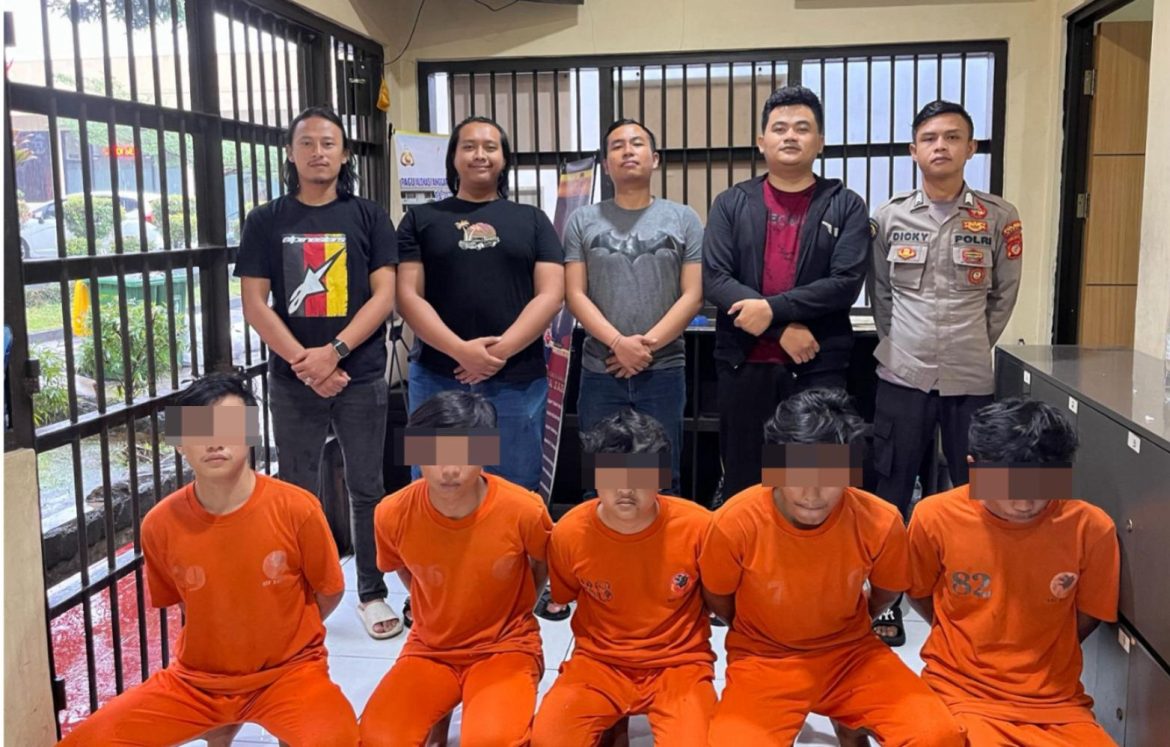 Aksi Pengeroyokan Kelompok Bermotor, Polisi Tangkap 5 Pelaku   