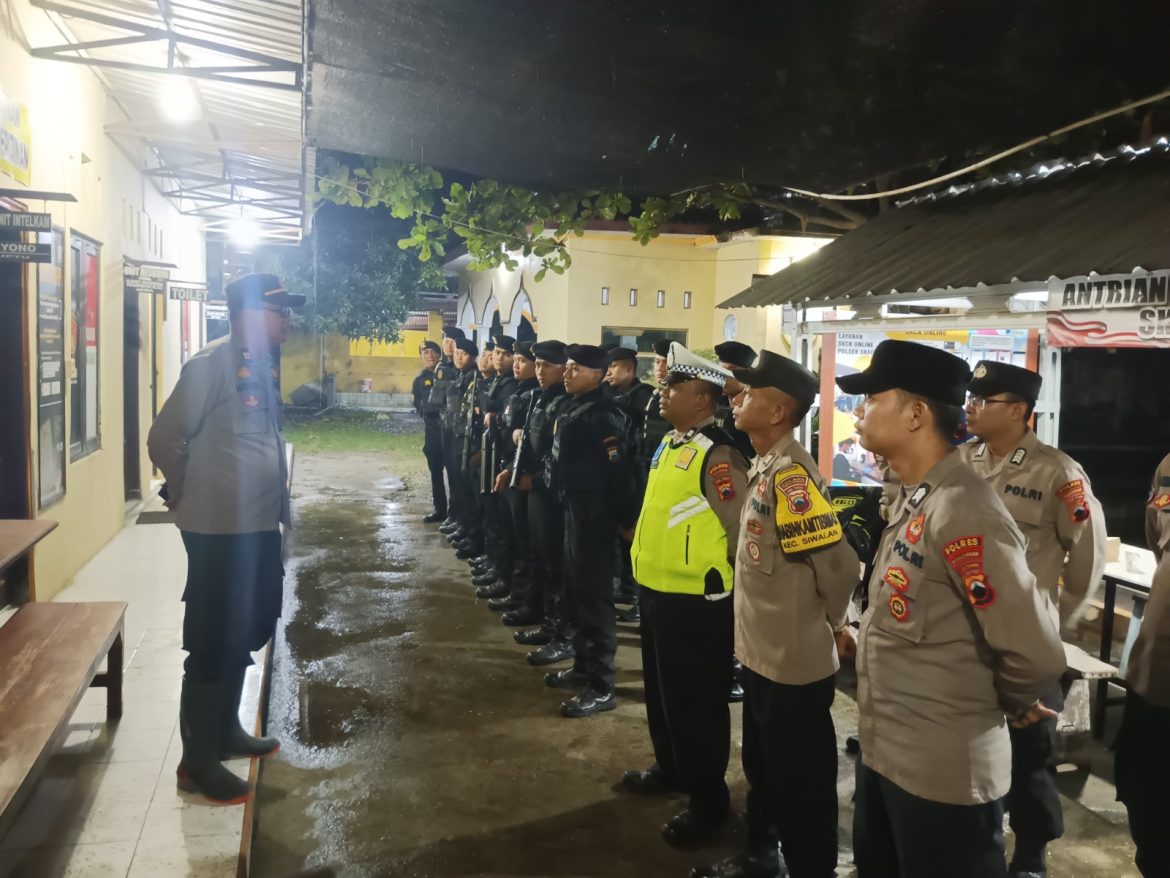 Pengesahan Warga Baru PSHT Parluh 17 di Pekalongan Dapatkan Pengamanan dari Polisi