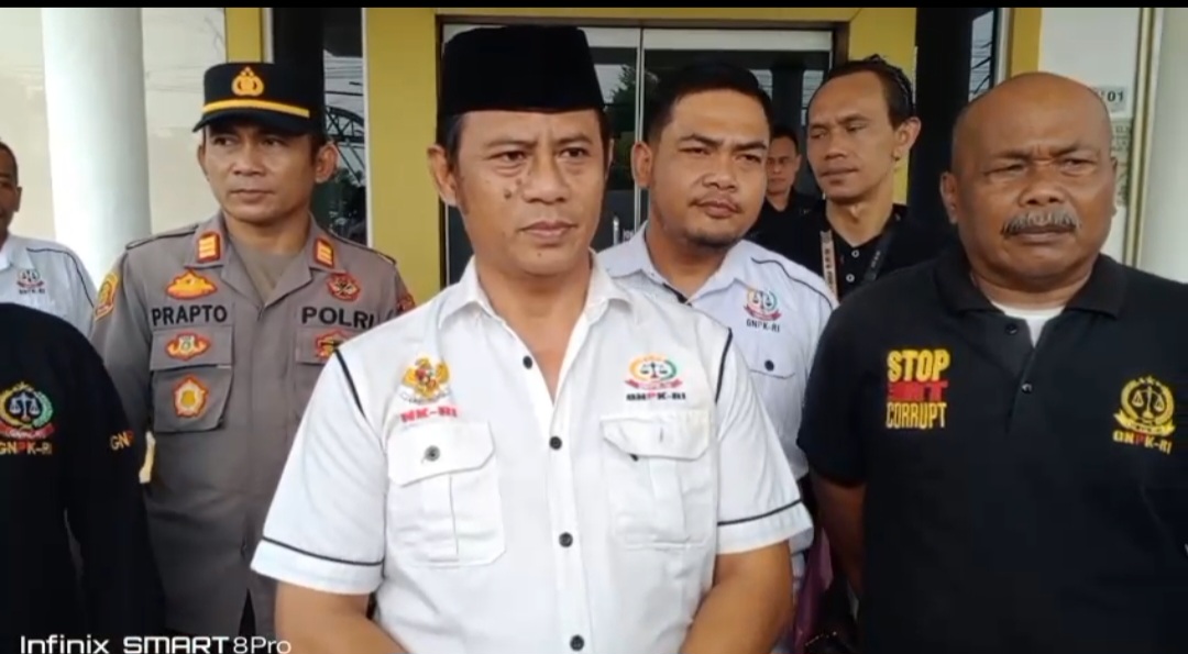 GNPK RI Kabupaten Brebes Kunjungi Kejaksaan, Pertanyakan Tindak Lanjut Laporan Dugaan Korupsi