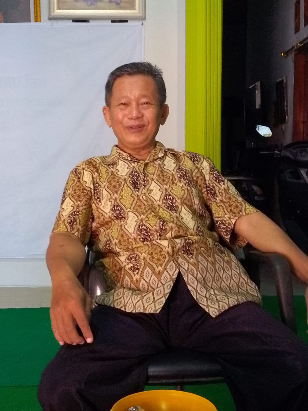 Desa Bangun Galih Alami Kesulitan Pembangunan Gerbang Desa Akibat Keterbatasan Dana
