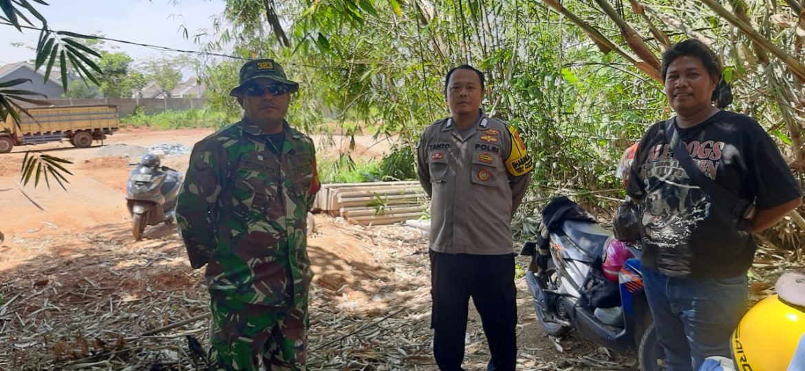 Bhabinkamtibmas Polsek Parungpanjang Sambangi Warga, Sampaikan Himbauan Kamtibmas